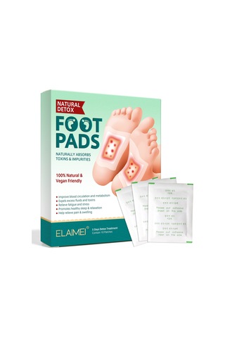 Mufunye Beyaz Fiber Ayak Pedleri, 10 Adet, Ayak Tabanı Yapışkanlı, 12x10x2cm Paket Boyutu