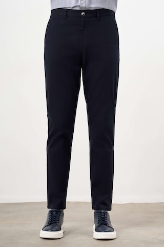 Erkek Lacivert Yazlık Pamuk Yan Cep Dynamic Fit Chino Pantolon 24ys003016200 Lacivert