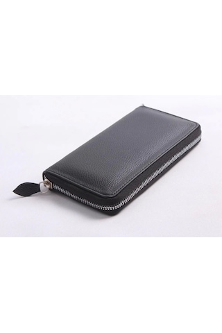 Ozka Leather Collection Kişiye Özel Telefon Bölmeli Deri  Cüzdan