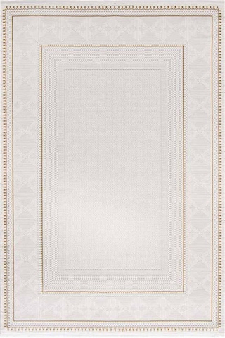 Lavin 4802 Gold Krem - Işıltılı Salon Halısı