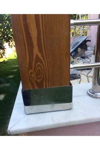 Krom.Pergule.Pergola.Kamelya.Sundurma.Ayak.Paslanmaz 95X95Mm