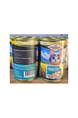 Parça Tavuk Etli Premıum Yavru Kedi Yaş Mama 2x400 Gr