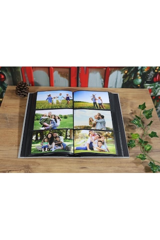 Nurcan Foto NRCN-K46300 10 x 15 CM 300'lük Koton Desenli Fotoğraf Albümü