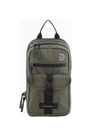 Discovery Shield Rfıd Korumalı Sürdürülebilir Sling Sırt Çantası Haki 3