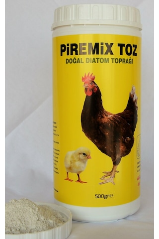 Piremix Tavuk Biti Ve Pire Önleyici Doğal Diatom Toprağı 500 G