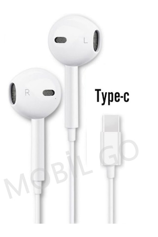 Xiaomi Redmi Note 10 / 11t / 12 / 12 Pro / 13 Pro Uyumlu Mikrofonlu Typec Kulaklık Type-C