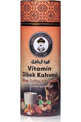 Tarihi Ertuğrul Kahvesi Vitaminli Dibek Kahvesi Silindir Kutu 1 KG Tarihi Ertuğrul Kahvesi Vitaminli Dibek Kahvesi Silindir Kutu 1 KG