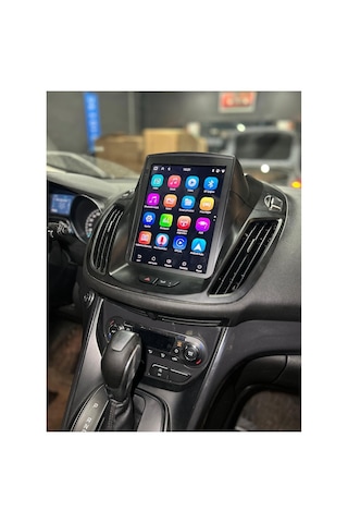 For-x Ford C-max Tesla 2013-2018 -9.7''android Gerçek 4+64 Gb Ram / 4 Çekirdek 1.6ghz / Wıfı 5.0ghz / Bt 5.4-kablosuz Carplay-hd Kamera-teknik Destekli 9.7''