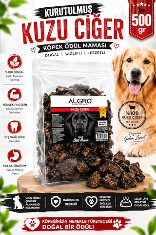 %100 Kuzu Ciğer Köpek Ödülü 500 Gr %100 Kuzu Ciğer Köpek Ödülü 500 Gr