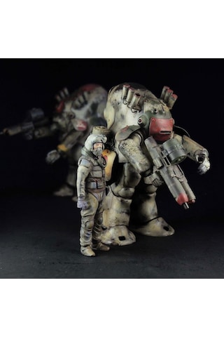 Hasegawa Mk07 64007 1/20 Ölçek, Robot Battle V Type Mk44 Ammoknights, Maschinen Krieger Serisi, Bilim Kurgu Plastik Model Kiti-49303