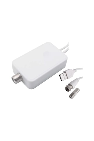 Tenfowee Dijital Tv Anten Sinyal Güçlendirici 25db - Ev İçi Hd Kanal Alıcı, Evrensel Bağlantı, Beyaz Çin, Kore, Kuba, Vietnam, Laos Hariç