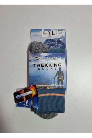 Gabriel Najdorf Termal Trekking Çorap Mavi-gri