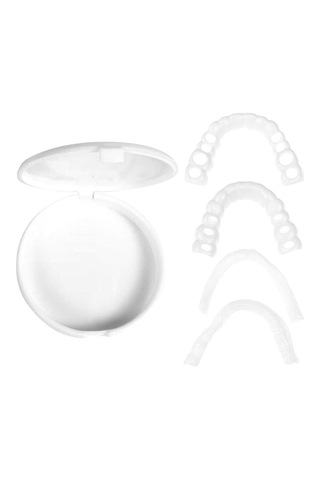 Dolıty Silika Gülümseyen Snap Sahte Kaplamalar Kozmetik Kapak