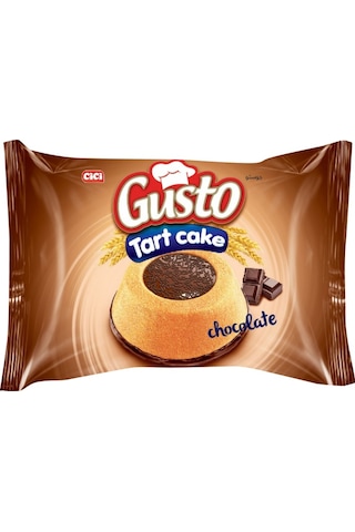 Gusto Tart Kek Çikolata Soslu 45 Gr. 24 Adet (1 Kutu)