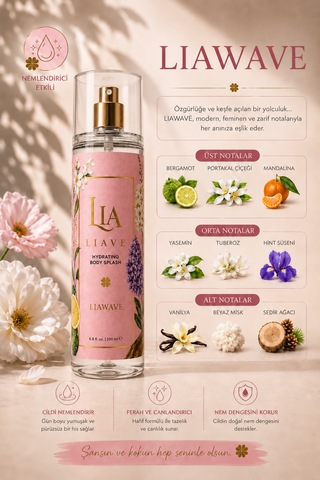 Lıawave Vücut Spreyi 200 Ml