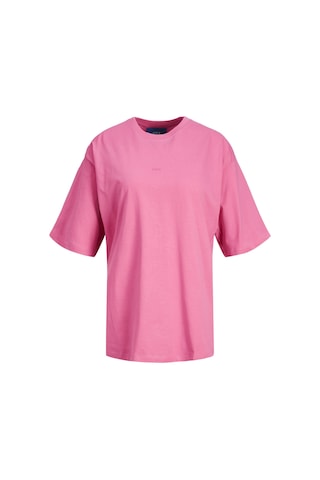 Jack & Jones Kadın Minimal Jjxx Logolu Kısa Kollu Tişört - Andrea 12205777 Carmine Rose Beyaz