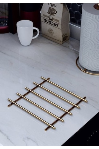 River World Gold Renkte Kaydırmaz Yanmaz Altlık Nihale Renkli