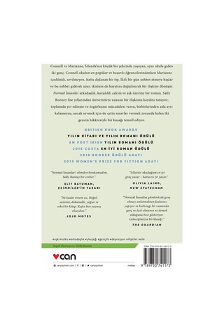 Normal İnsanlar - Sally Rooney -Can Yayınları