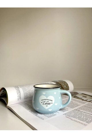 Kupa Fincan Bardak 150 Ml Hediyelik - Mavi MAvi