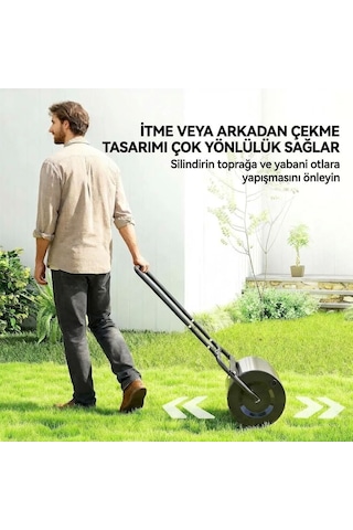 Gardenpro Gp-50r Rulmanlı Çim Silindiri-50 Cm İş Genişliği