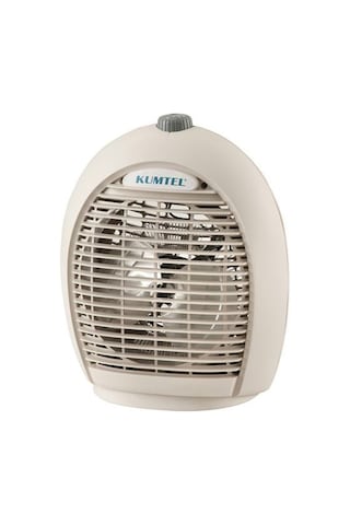 Kumtel LX-6331 2000 W Elektrikli Fanlı Isıtıcı Krem