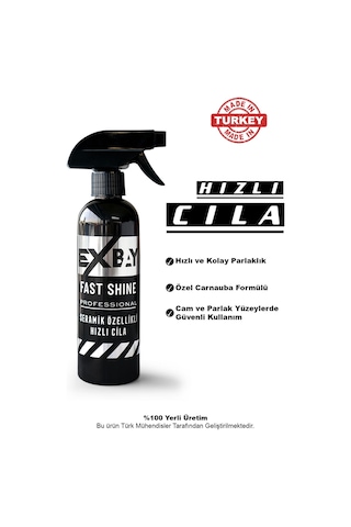 Exbay Seramik Özellikli Hızlı Cila Fast Shine 400 Ml