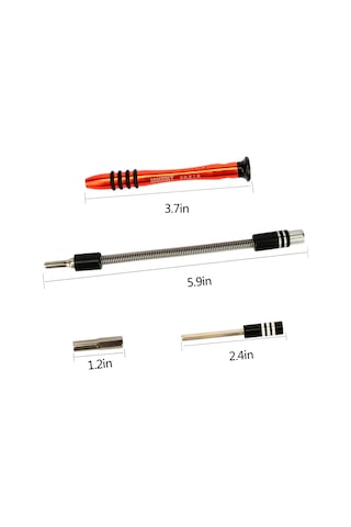 Jakemy Jm8126 Değiştirilebilir Başlıklı Tamir Tornavida Seti