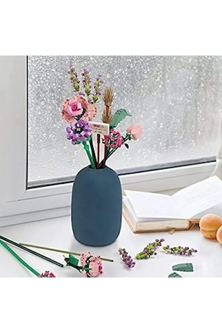 Yapay Çiçek Buketi Yapım Kiti, 547 Parça 20beyazcipso