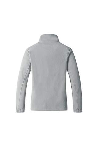 Unisex Polar Tam Fermuarlı Outdoor Polar Ceket Tactical Polar Kadın-erkek Polar Renkli-tam Gri