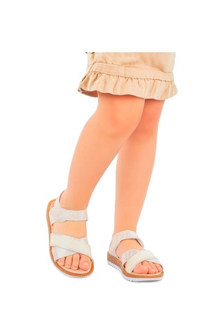 Kiko Kids Kız Çocuk Sandalet Arz 2349 Sedef