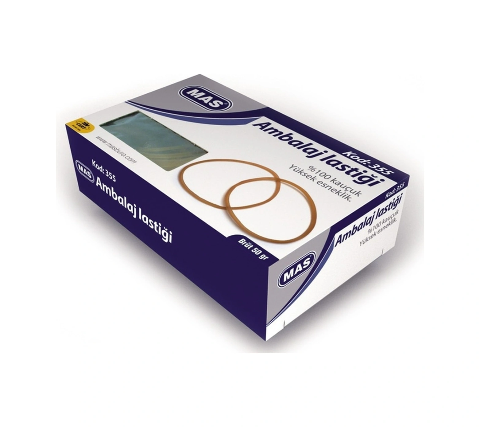 Ambalaj Lastiği 50gr %100 Kauçuk Midi Para Lastiği