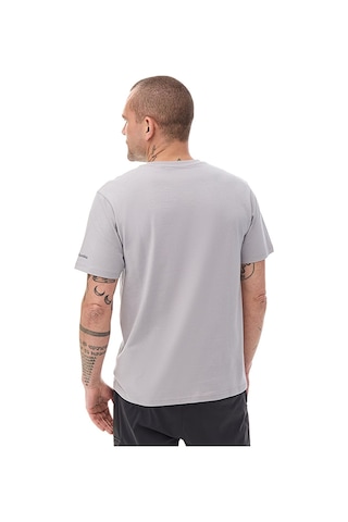 Columbia Cs0481 Csc M Stacked Gem Ss Erkek T-shirt-33125 Gri