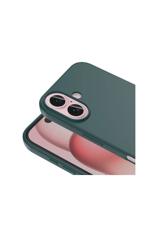 Zore Apple Uyumlu iPhone 16 Plus Kılıf Msra Lsr Lansman Kapak-lacivert Lacivert