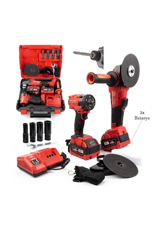 Branzeg Brz901 36v Sarjlı Ikili Set Spral Somun Sıkma Matkap