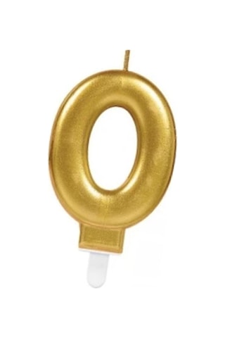 0 Rakam Mum Gold Renk Evimdeyokyok Altın