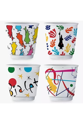 Bialetti Biccihierini Arte Espresso Bardağı 4'Lü