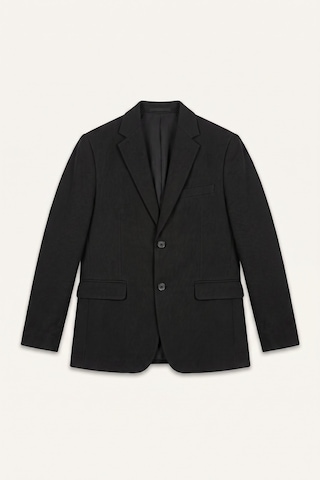 Defacto Slim Fit Çentikli Yaka İki Düğmeli Blazer Ceket F7690ax26aubk27 Siyah-bk27
