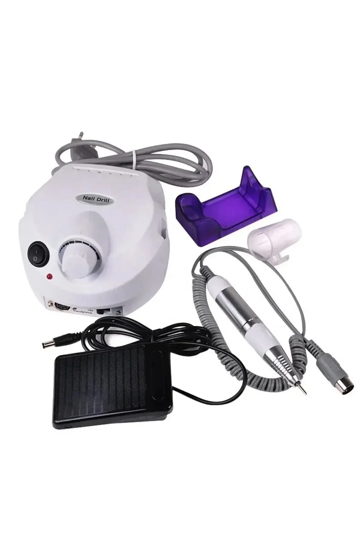 Merttools Profesyonel Elektrikli Freze Tırnak Parlatıcı Törpü Manikür Pedikür Makinesi Point Power Naıl Master
