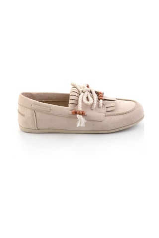 Bambi Bej Kadın Loafer Ayakkabı K01566004872 Bej