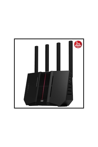 Asus Rt-be92, Be9700, 4 Port, 9700mbps, Tri Band, 6ghz Wifi 7, Aimesh, Gigabit Extendable Router