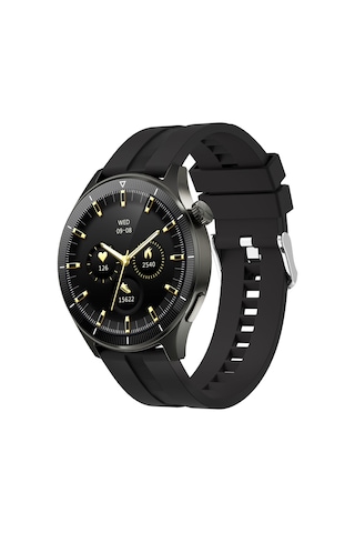 Aukey SW-2P-GY Smart Watch 3.7 Cm Lcd Ekran Ip67 Akıllı Saat (Distribütör Garantili)
