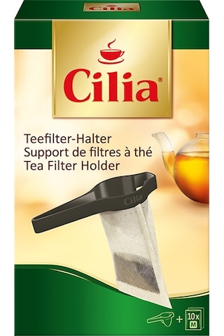 Melitta Cilia Çay Filtresi Tutacağı ve Çay Filtresi 10'lu