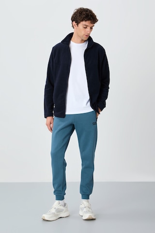 Tommy Life Cesar Orman Yeşil Cepli Şardonlu Erkek Eşofman Alt - 84929 Yeşil