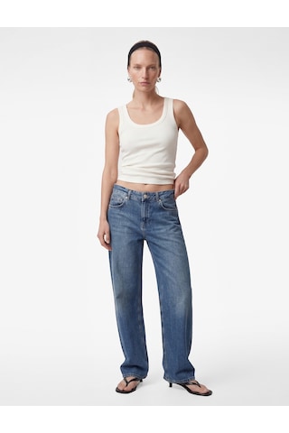 Koton Pamuklu U Yaka Slim Fit Atlet Kırık Beyaz 6sak10269ek Ekru