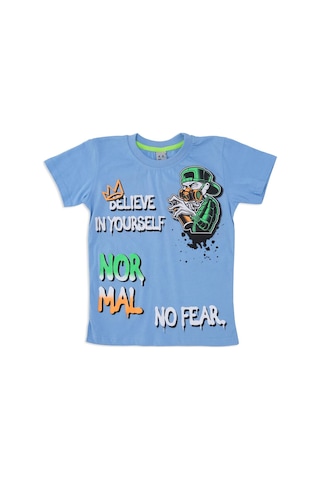 Bebelop Erkek Çocuk Karakter Baskılı T-shirt Şortlu 2'li Alt Üst Takım 001