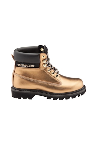 Caterpillar Colorado Bronze Deri Kadın Bot Siyah
