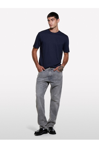 Sisley %100 Pamuk Vintage Efektli Regular Fit Pantolon Erkek Beyaz Pantolon - 325a4jpdse02ı