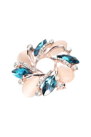 Mufunye Alloy Gül Desenli Broş - Renkli Takı Aksesuarı, Kıyafet Ve Eşarp Dekorasyonu, Kolay Takılabilir, Hediye Seçeneği Diğer