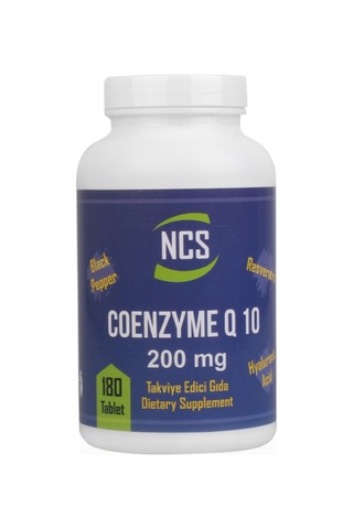 Coenzyme Q-10 200 Mg Resveratrol Hyaluronic 180 Tablet X Kutu 540 Tablet