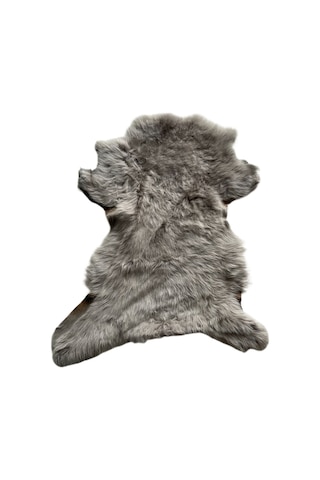 Gerçek Uzun Tüylü Koyun Postu Açik Vizon